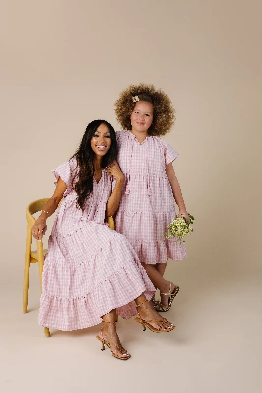 Brass & Roe Spring Gingham Dress