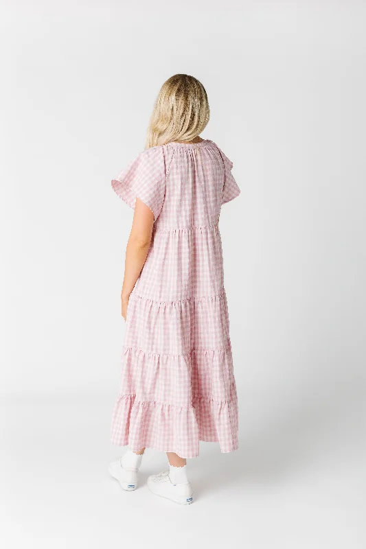 Brass & Roe Spring Gingham Dress