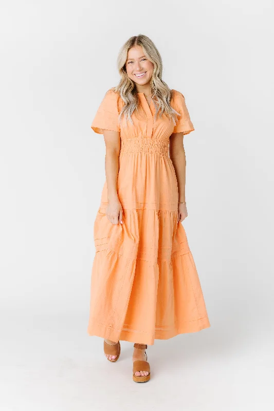 Citrus Shae Tangerine Dress