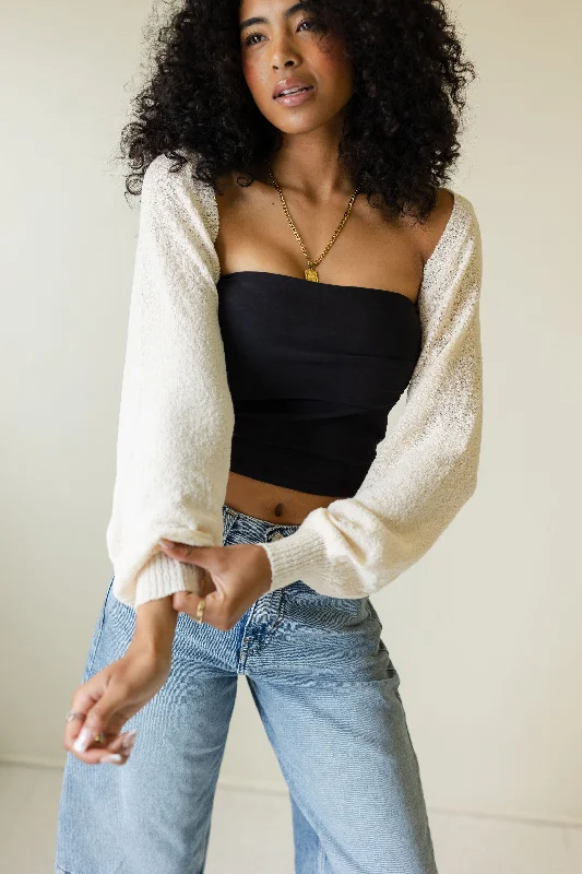 Bolero Cropped Cardi Top