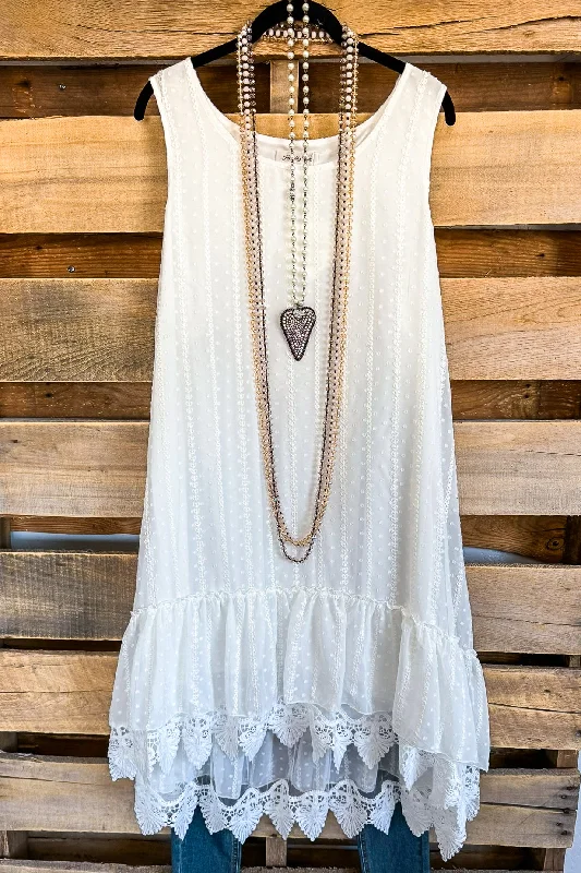 For The Sake Of Love Dress - White