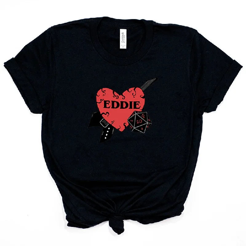 FashionSierra - Red Heart Printed T-shirt