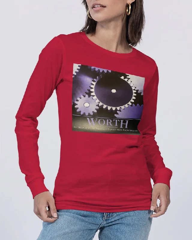 FZ WORTH Women's Jersey Long Sleeve Tee