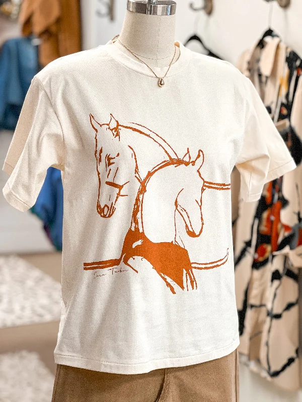 HORSES EMBRACE TEE