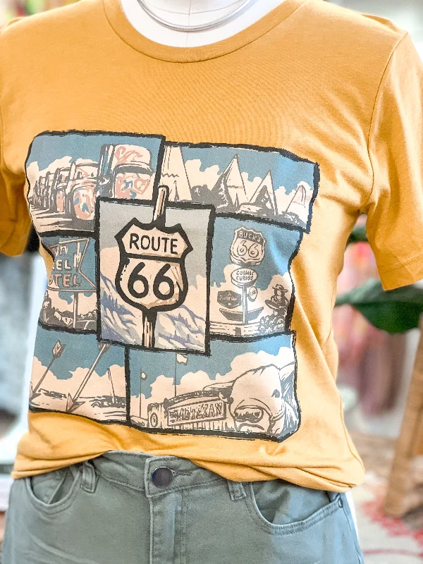 ROUTE 66 GRAPHIC TEE