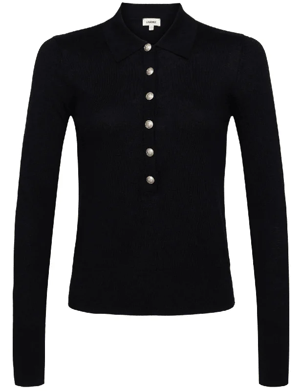 L'Agence Sterling Collared Sweater