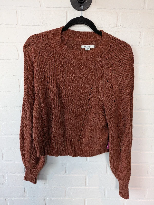 Sweater By American Eagle In Brown, Size: Xs