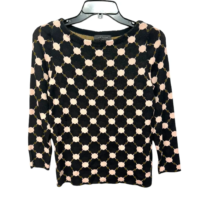 Sweater By Ann Taylor In Black, Size: Xxs