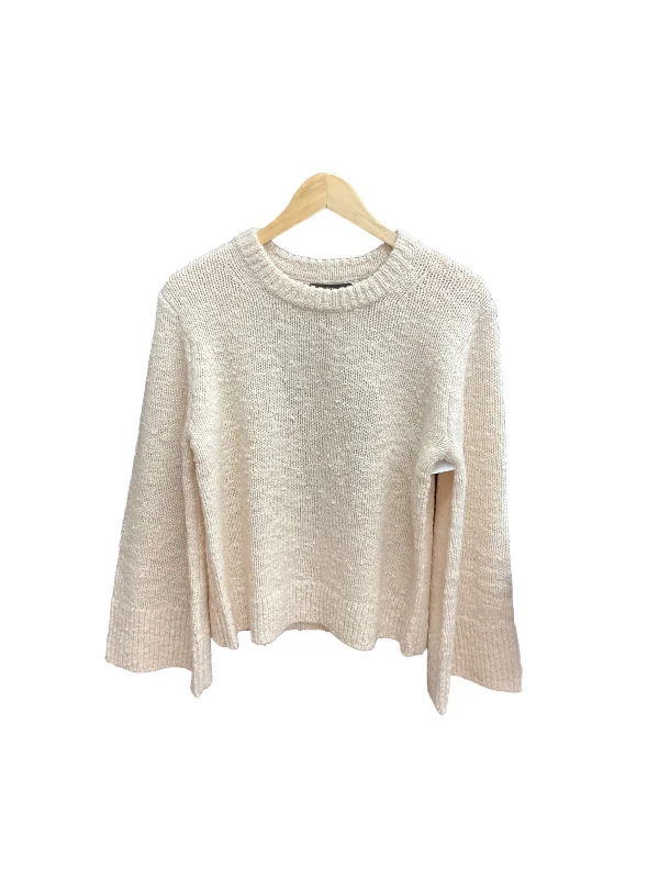 Sweater By Banana Republic In Cream, Size: M