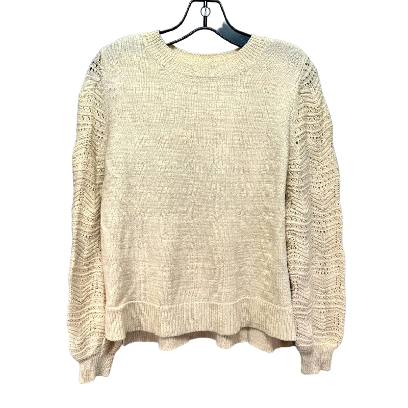 Sweater By Christian Siriano In Cream, Size: M