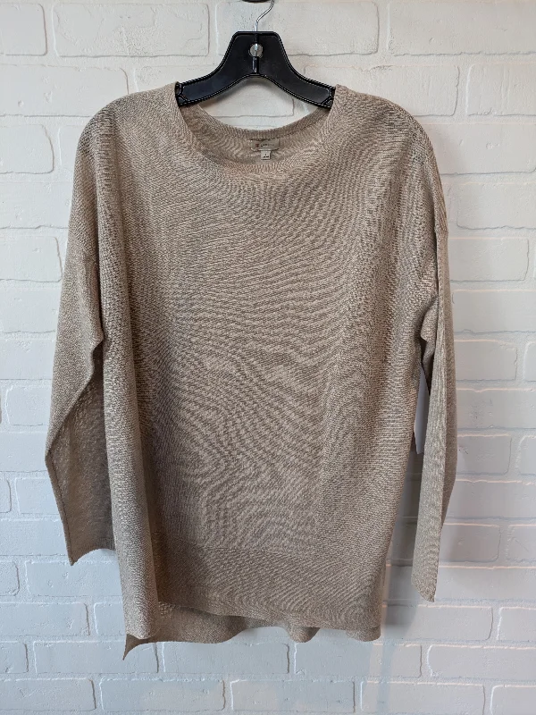 Sweater By Cremieux In Tan, Size: S