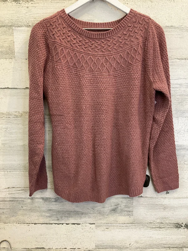 Sweater By Croft And Barrow In Pink, Size: M