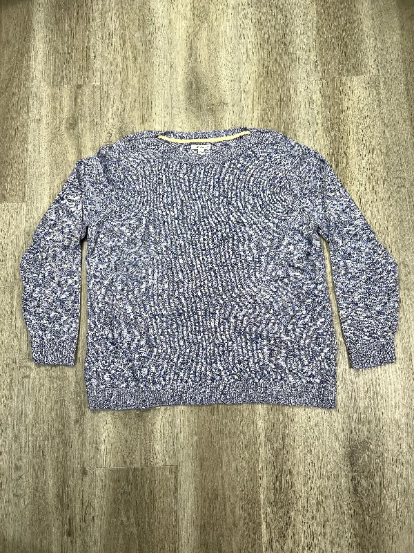 Sweater By Croft And Barrow In Purple, Size: 1x