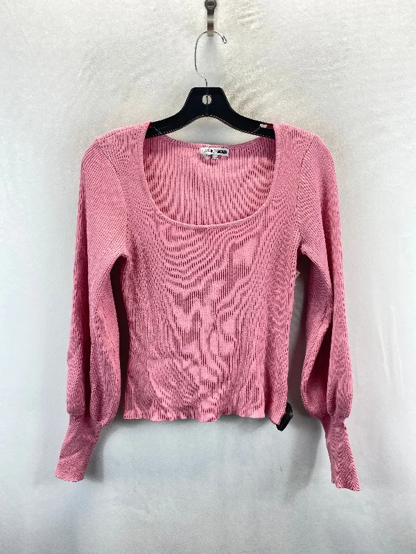 Sweater By Fashion Nova In Pink, Size: L