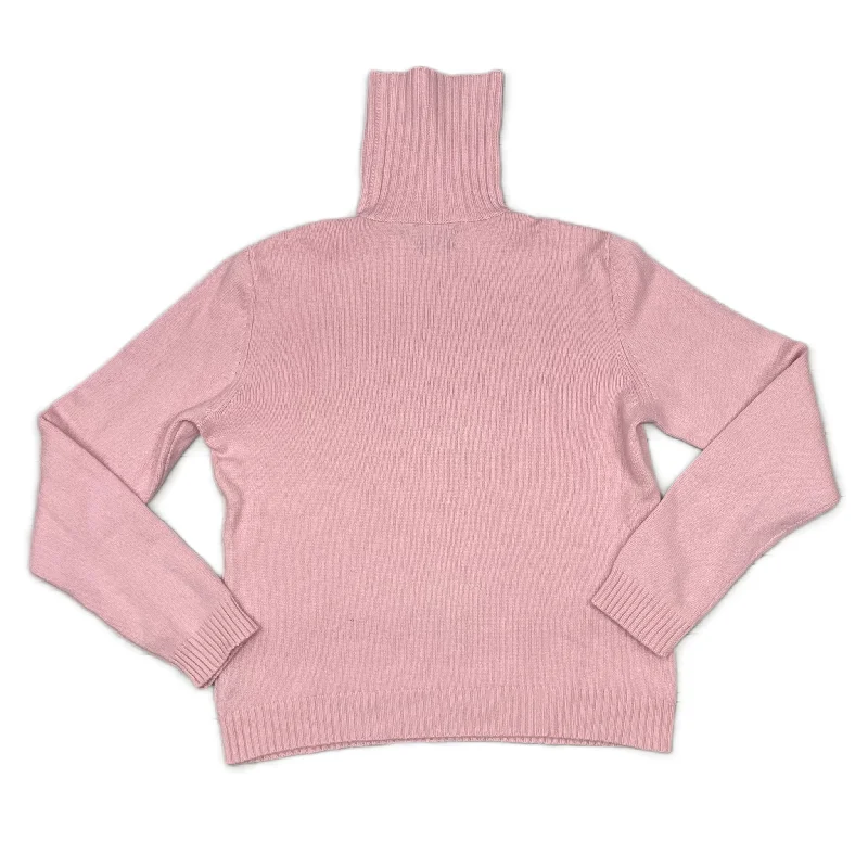 Sweater By Lauren By Ralph Lauren In Pink, Size: Xl