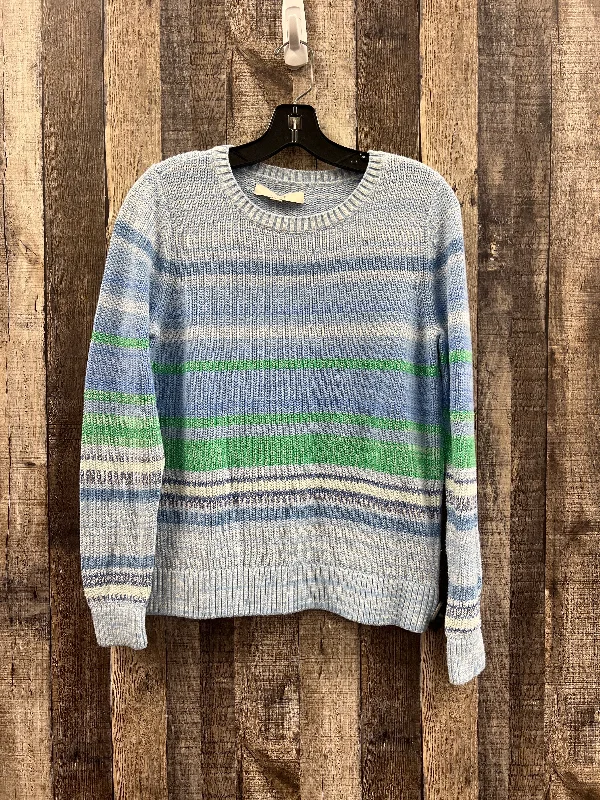 Sweater By Loft In Blue, Size: L