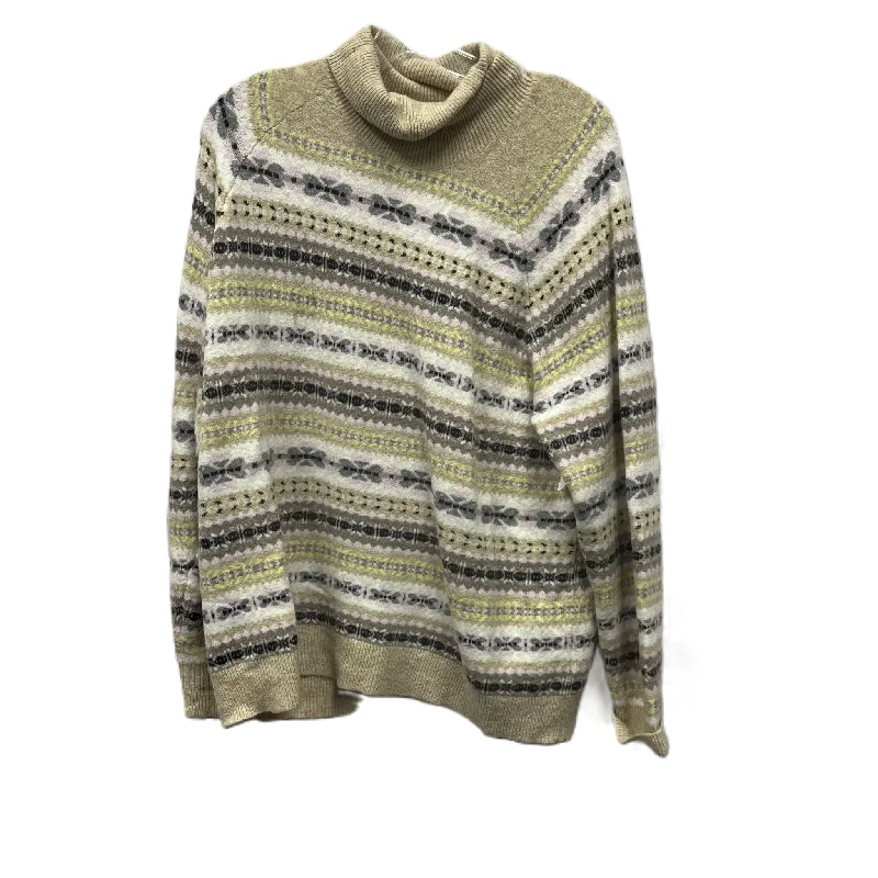 Sweater By Loft In Tan, Size: Xxl