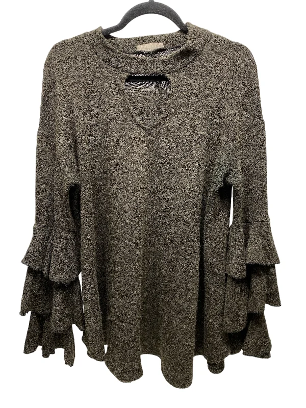 Sweater By Love In In Brown, Size: L