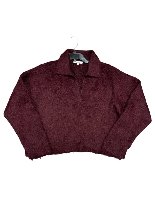 Sweater By Madewell In Red, Size: L