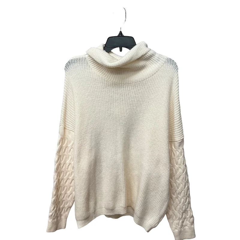 Sweater By Umgee In Cream, Size: Xl