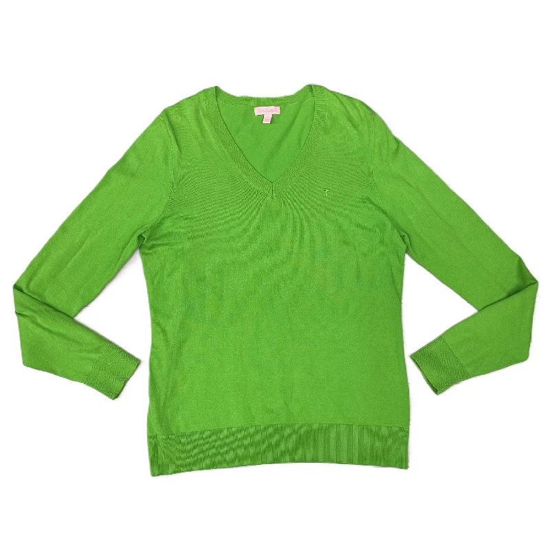 Sweater Designer By Lilly Pulitzer In Green, Size: L