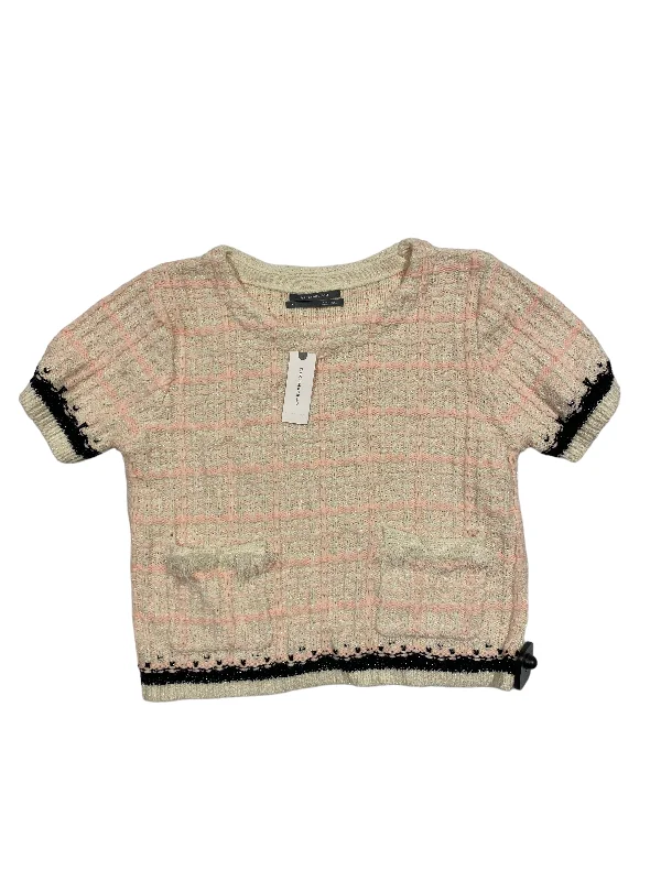 Sweater Short Sleeve By Anthropologie In Multi-colored, Size: S