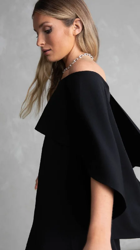 Manhattan Off The Shoulder Top - Black