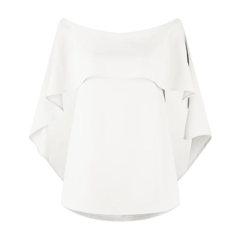 Manhattan Off The Shoulder Top - White