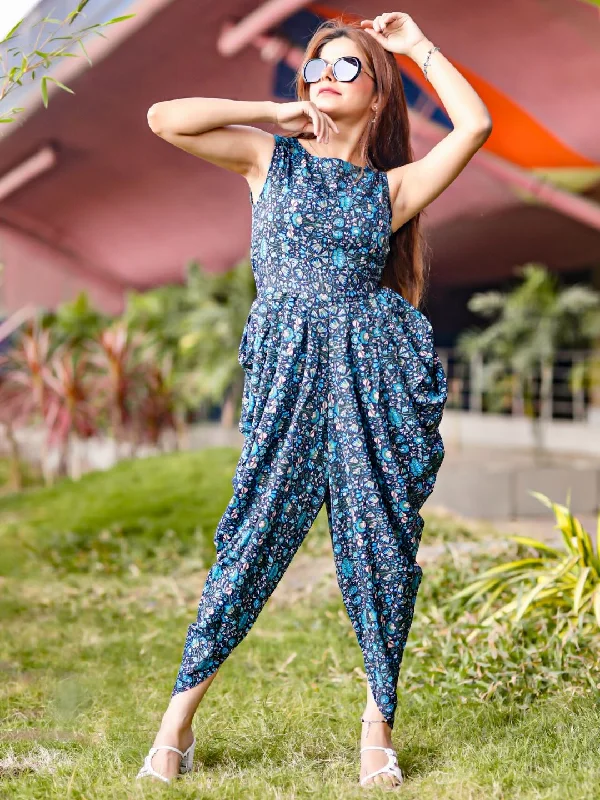 Elasticated Ethnic Dhoti Jumpsuit