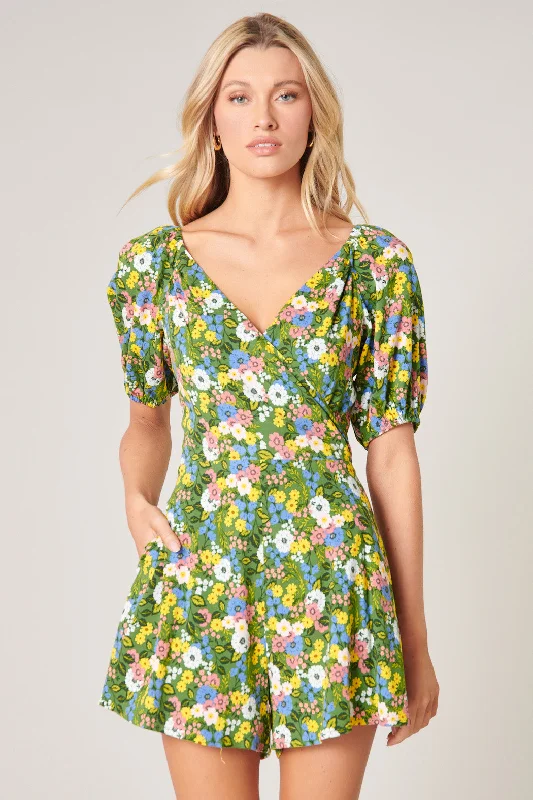 Galway Floral Everheart Romper