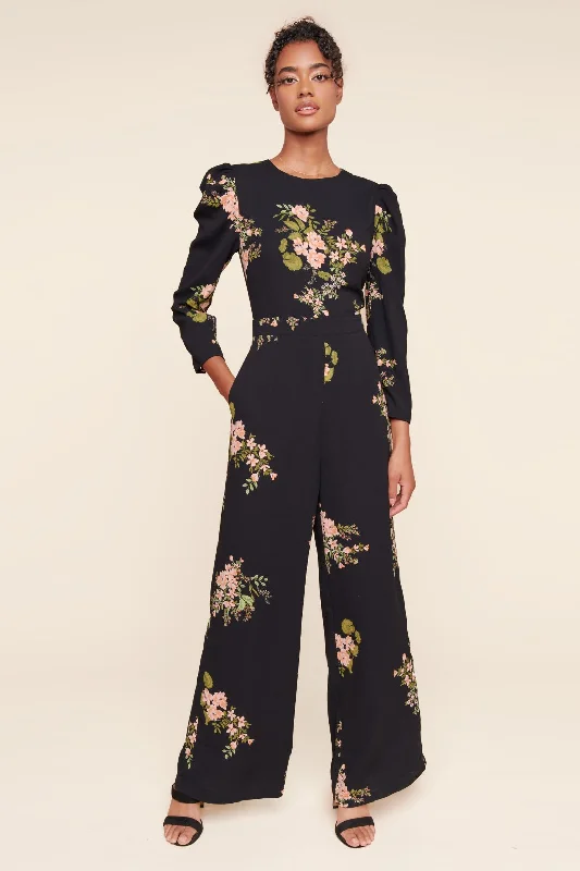 Jasleen Floral Wide Leg Jumpsuit