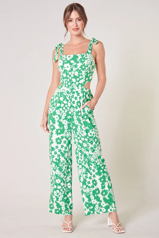 Kennedy Floral Harley Cutout Jumpsuit