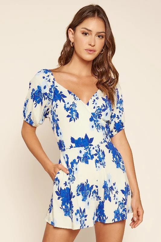 Kona Floral Everheart Romper