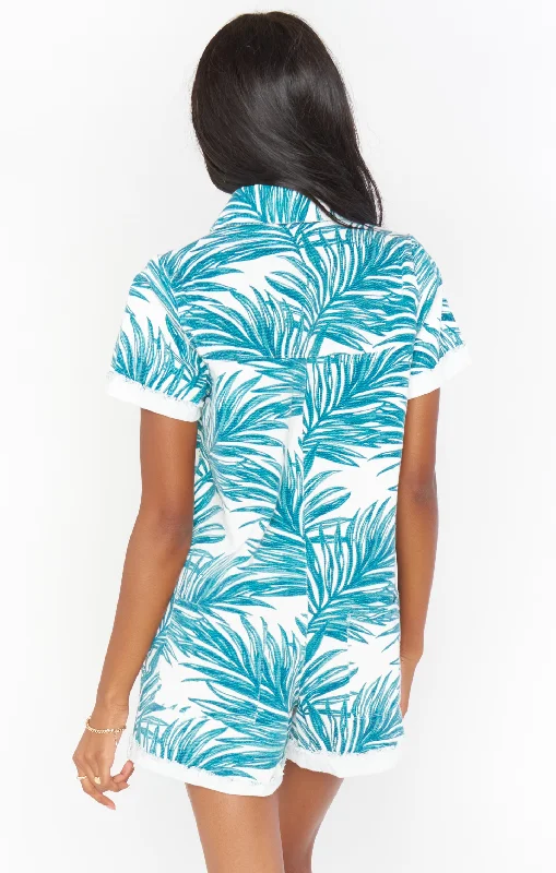 Range Romper ~ Oasis Palm